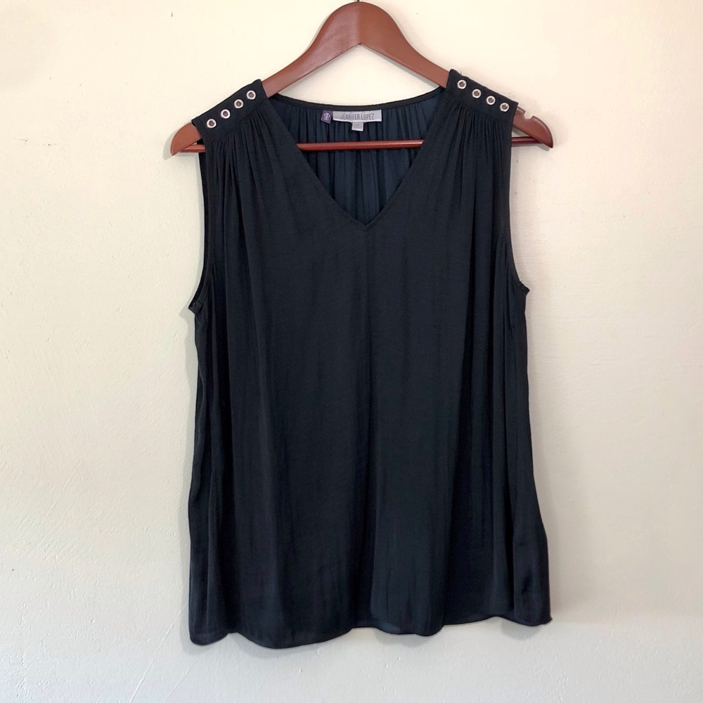 Jennifer Lopez Medium Black Tank